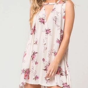 Free People Tree Swing Floral Tunic Top Mini Dress